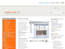 Tablet Screenshot of collectionstudio.com